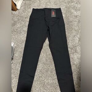 The gym people black leggings with pockets size L